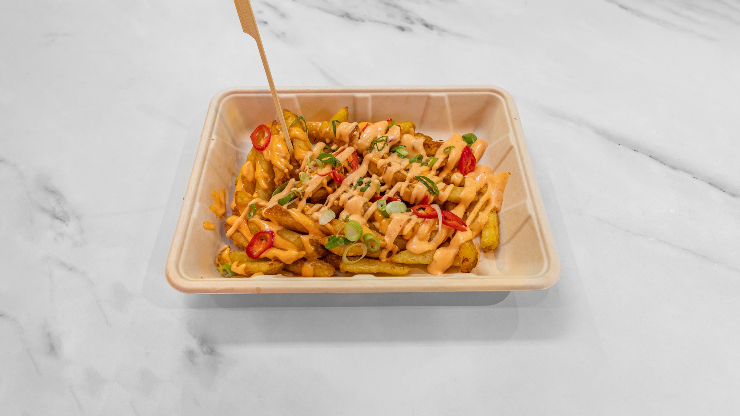 Asian Fries with Spicy Mayo