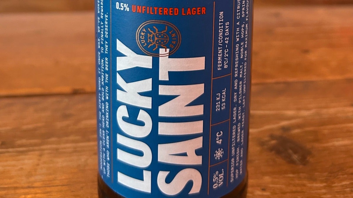 Lucky Saint Unfiltered Lager 0.5%