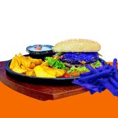 Blue Takis Burger