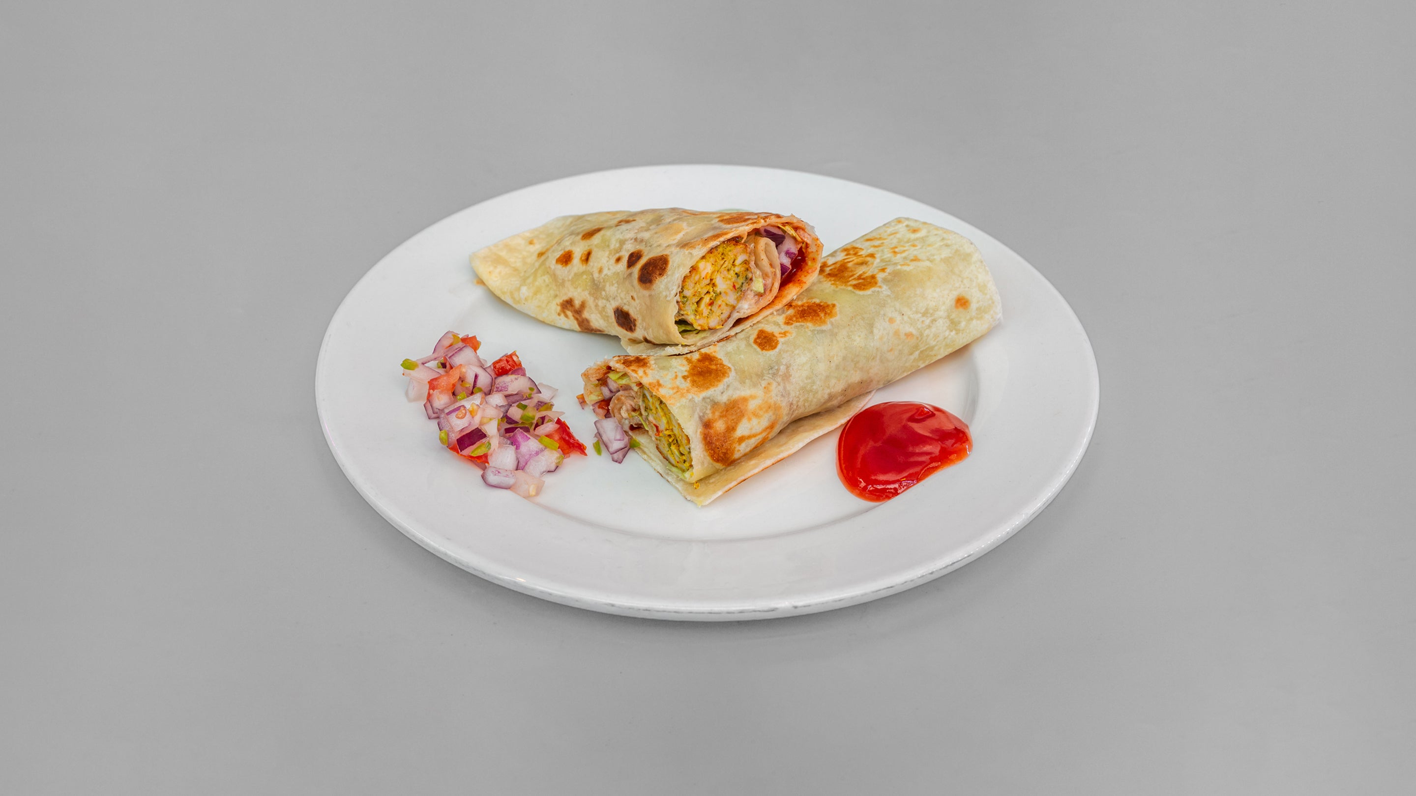 Chicken Tikka Paratha Roll