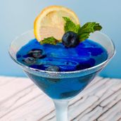 Blue Lagoon Mojito 