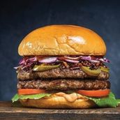 Grilled Double Burger (Beef)