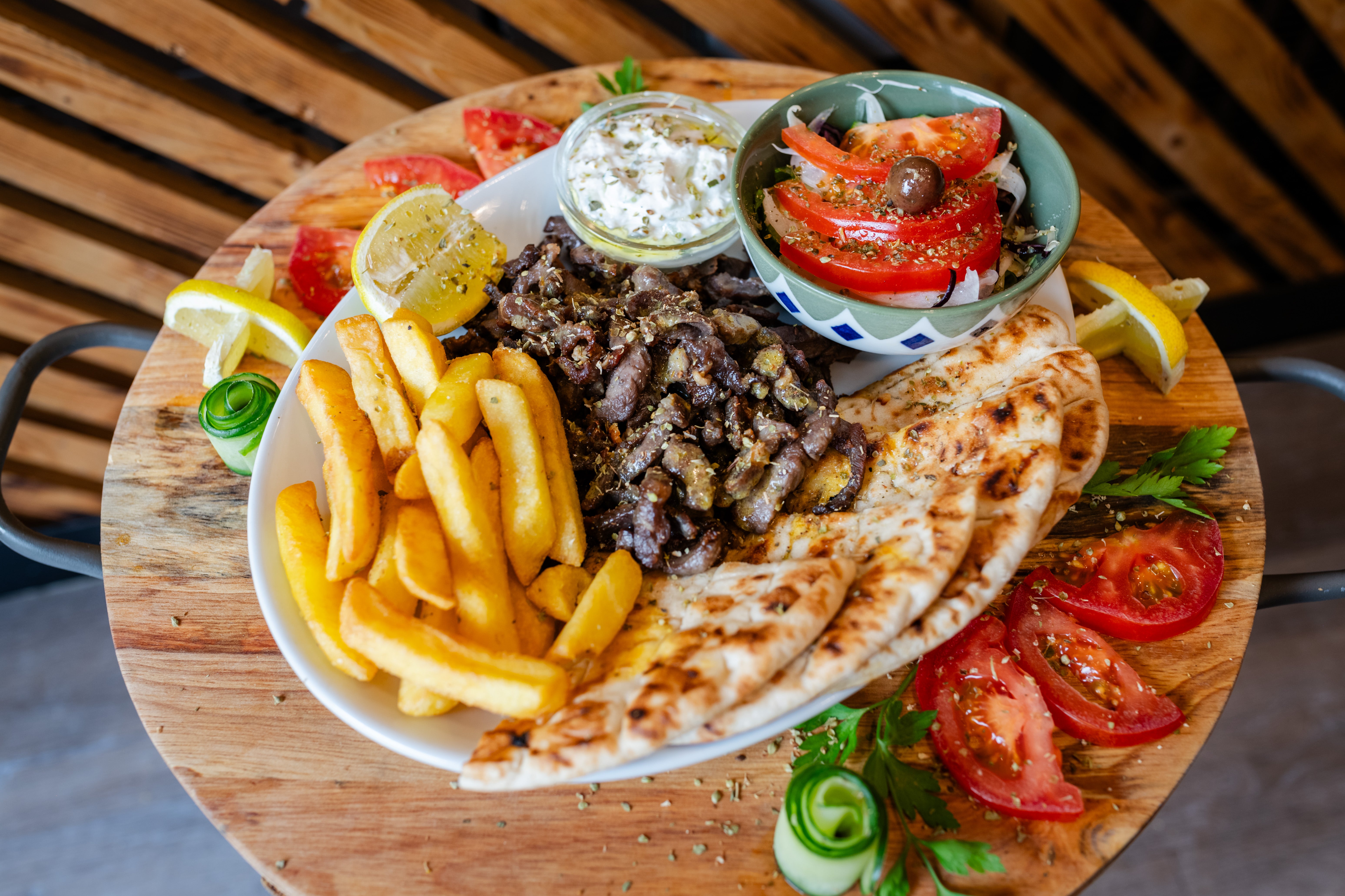 ��️ Lamb Gyros Plate