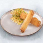 2pcs Vegetables  Spring Rolls