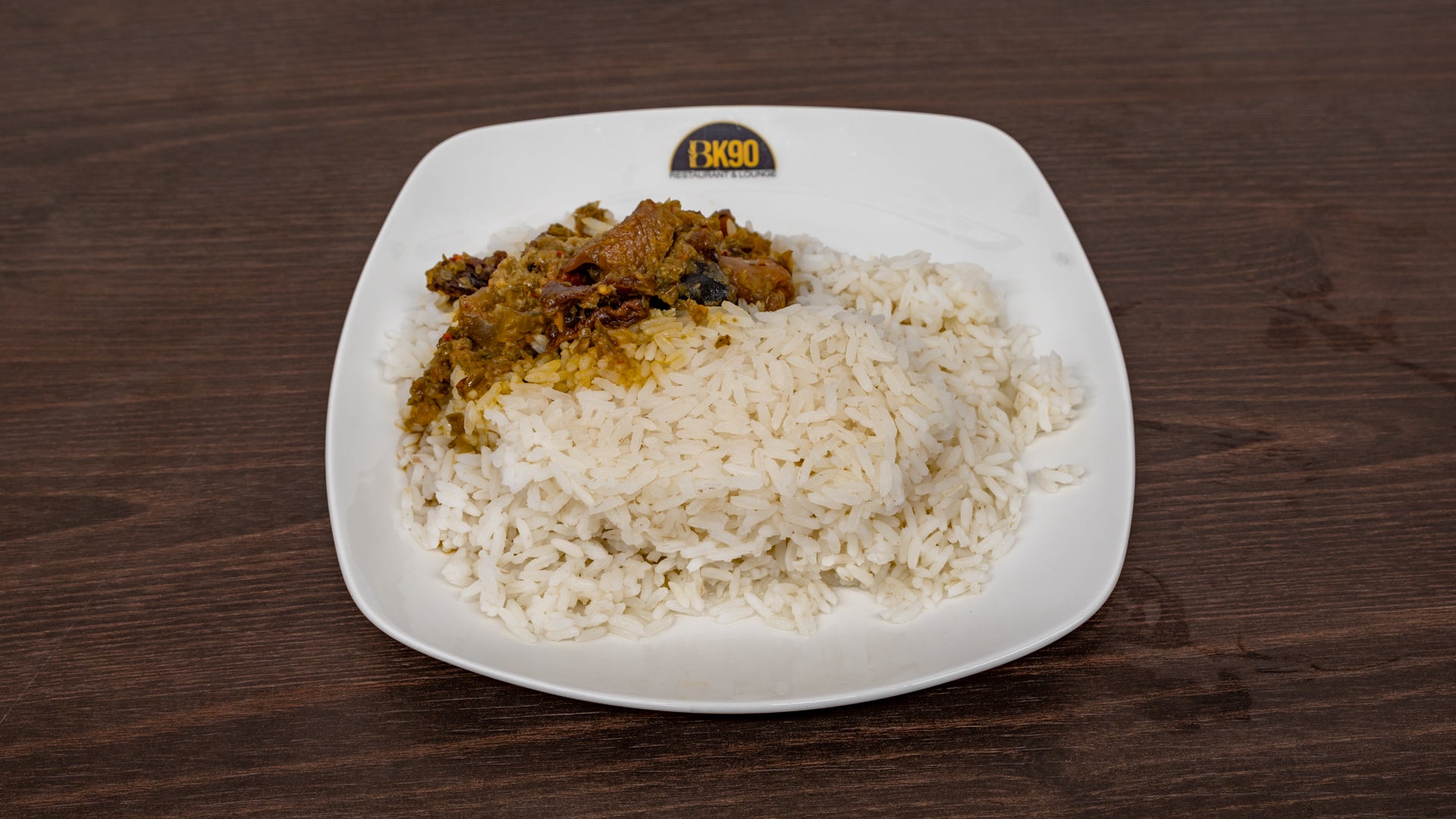 White Rice with Ayamase