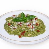 Pesto Chicken Orzo
