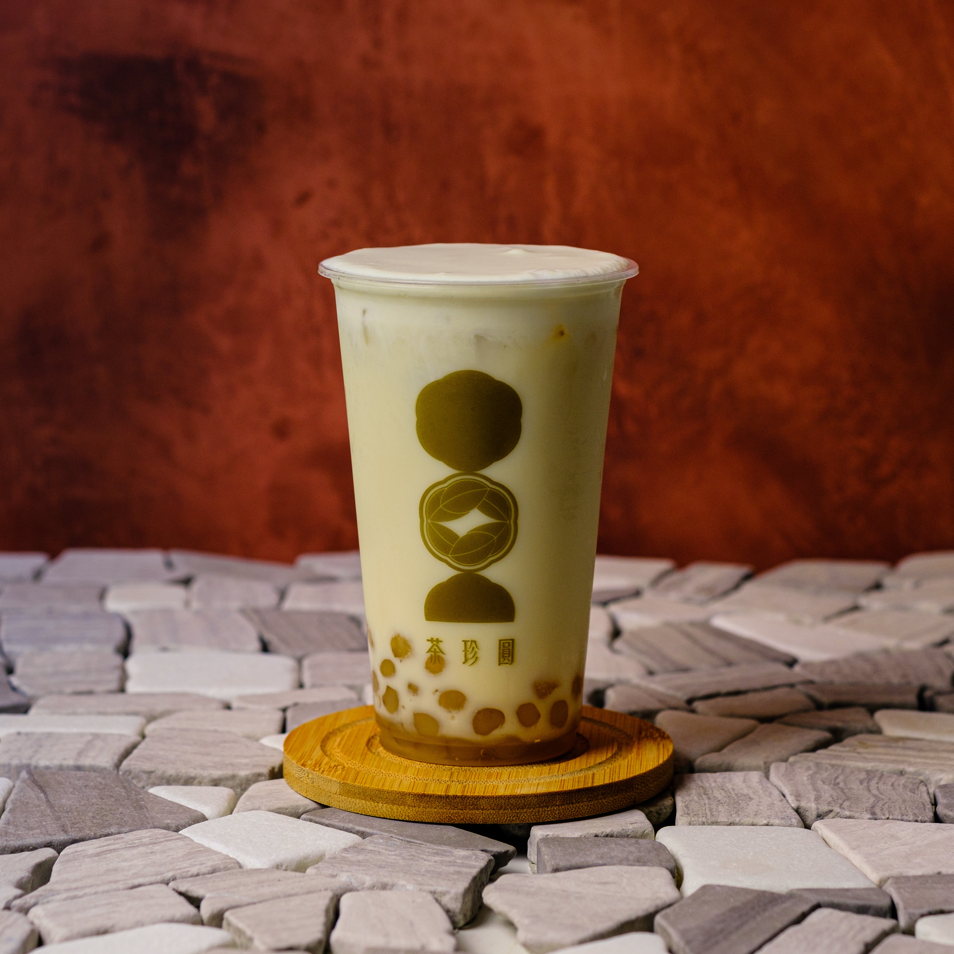 Cream Cheese Pearl Green Milk Tea 芝士珍圓鮮奶綠