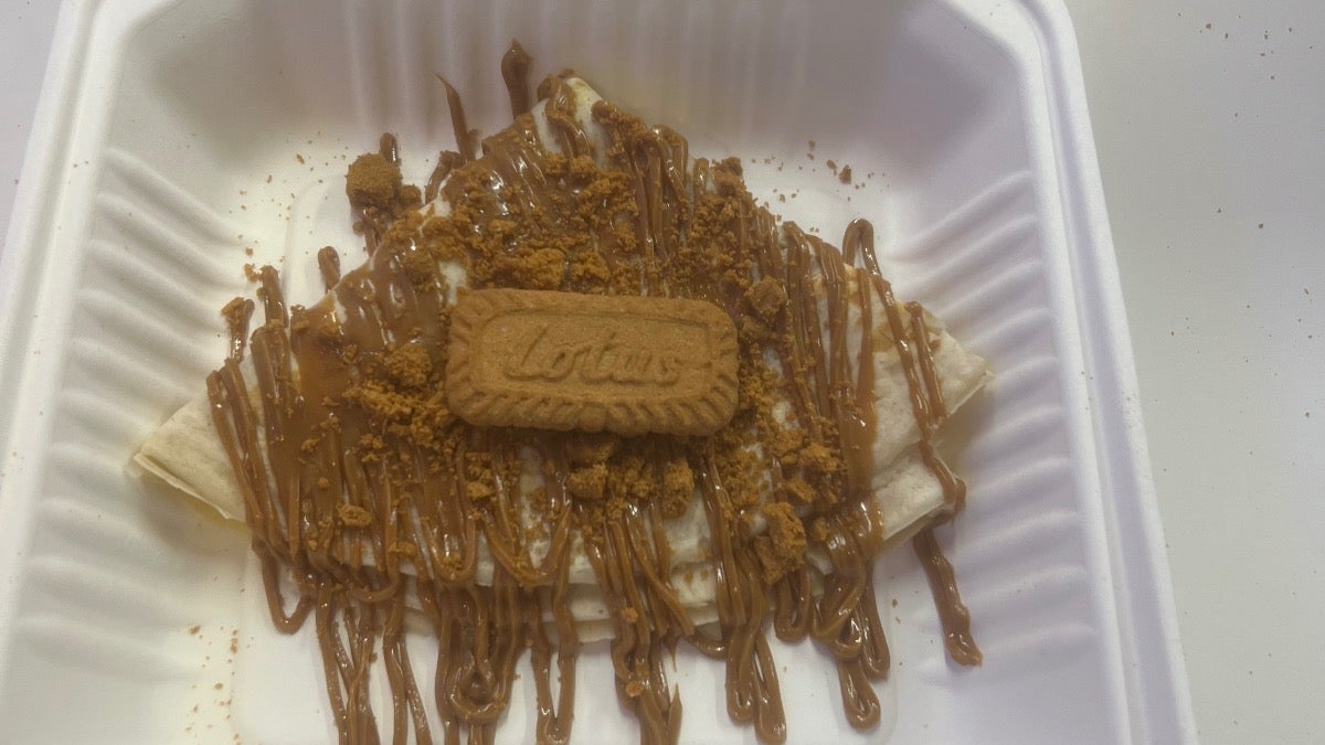 Lotus Biscoff Crepe