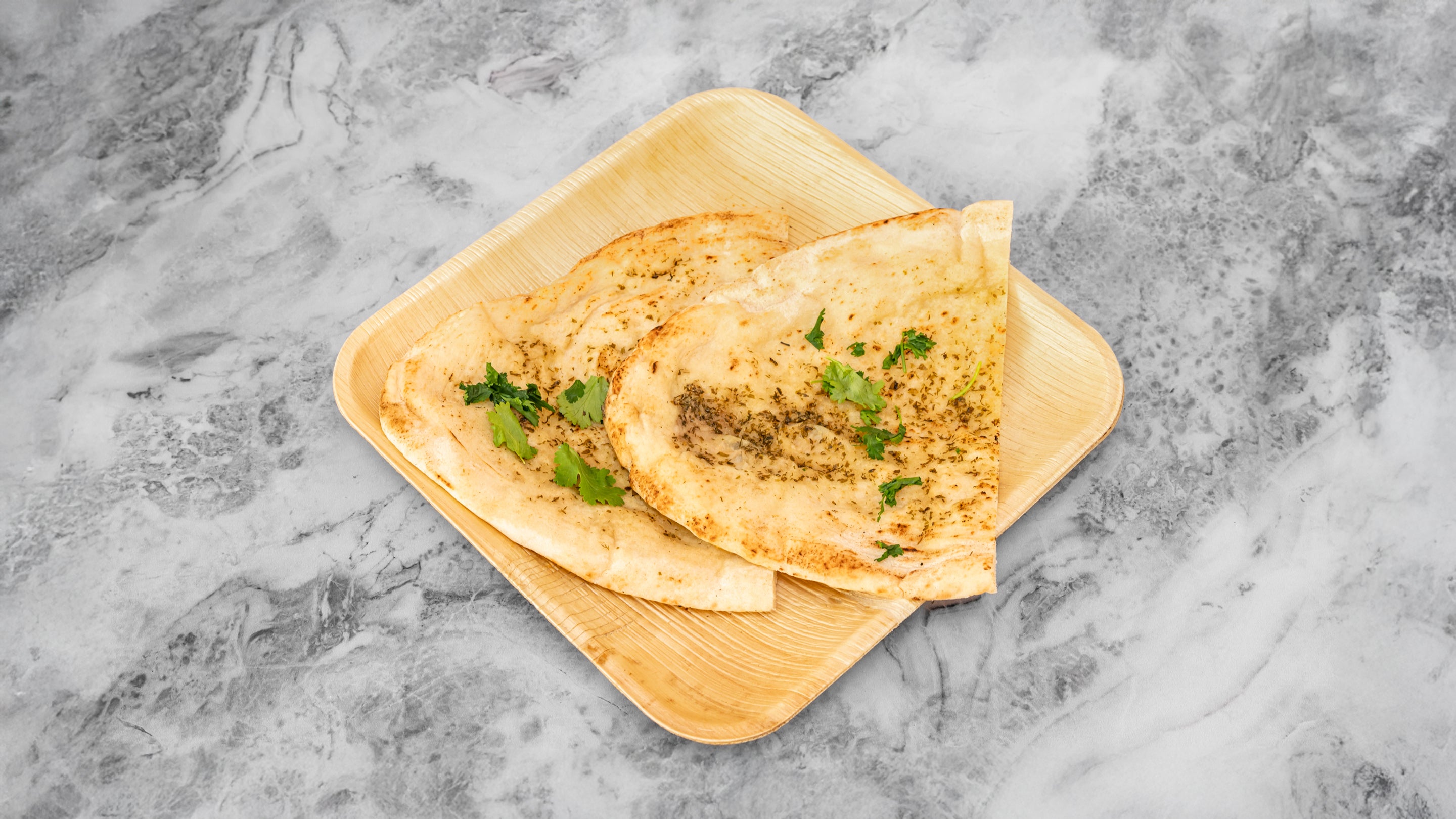 Garlic butter naan