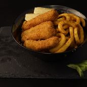 Fish And Curly Chips