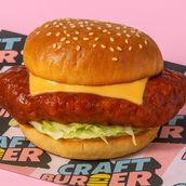 The Honey BBQ Chick Burger