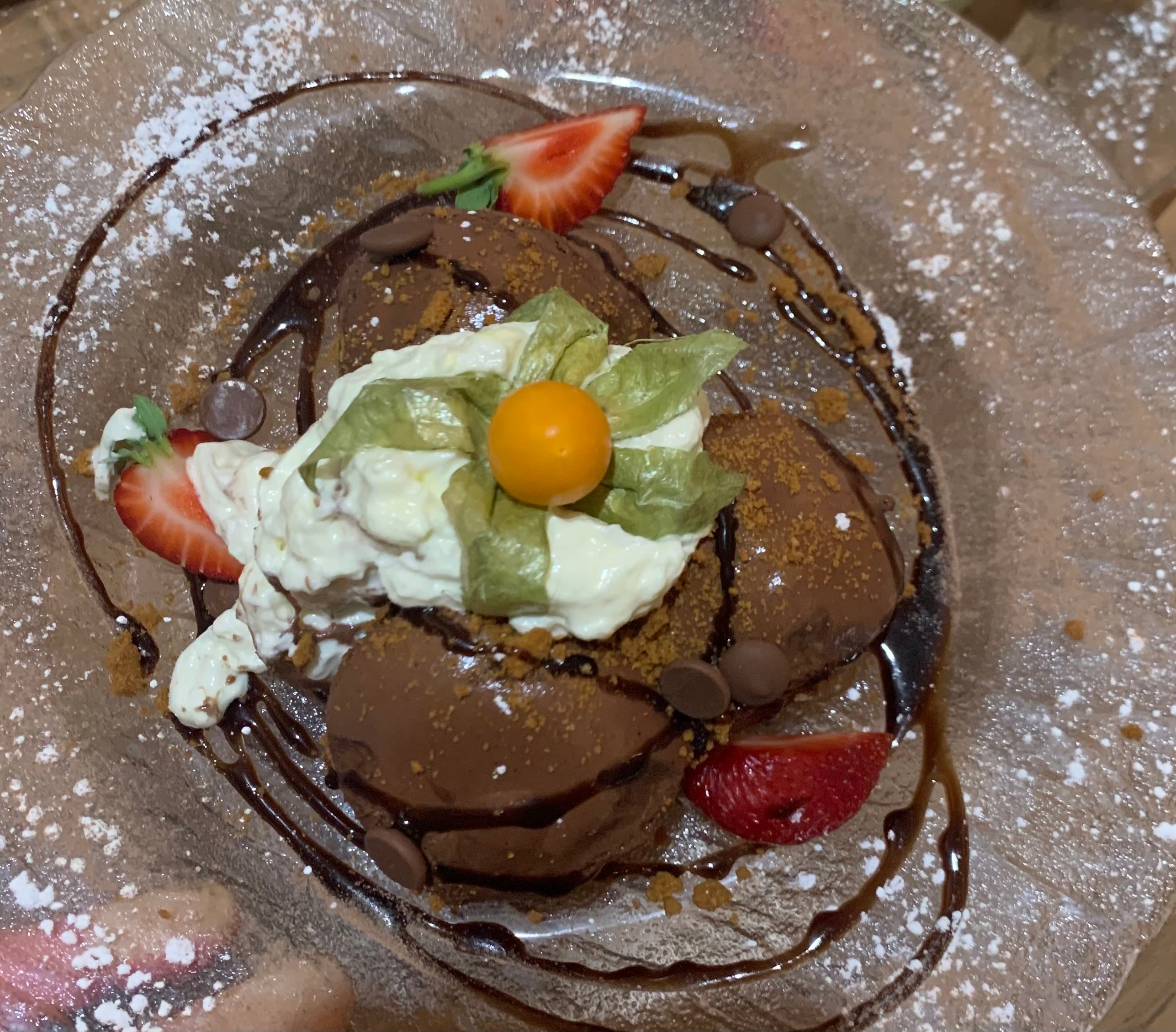 Milk Chocolate Profiteroles