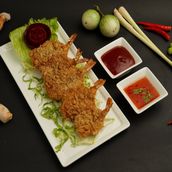 Prawns Tempura.
