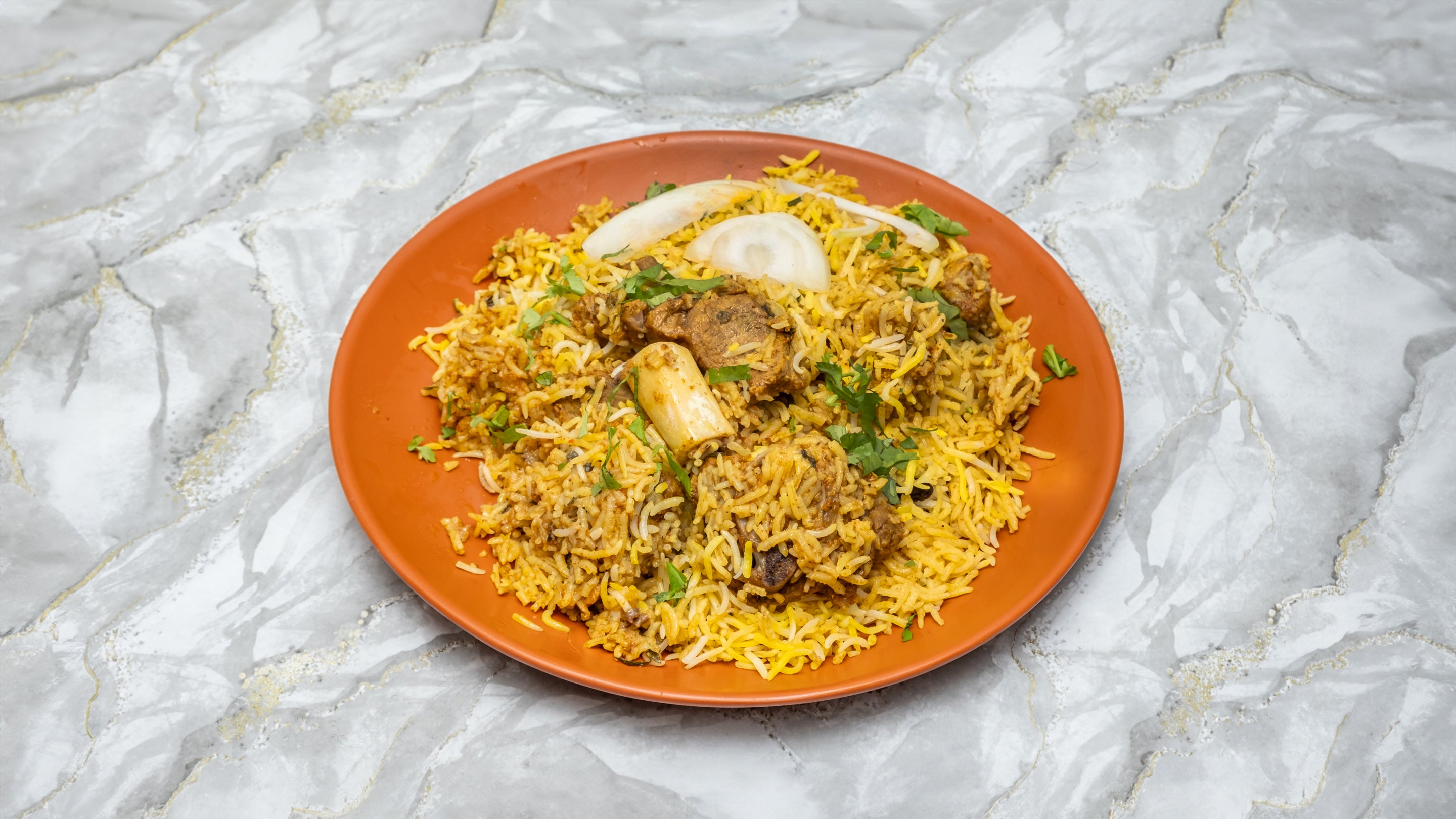 Hyderabadi Lamb Dum Biryani