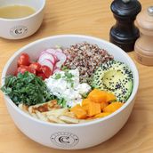 Grilled Halloumi Bowl 