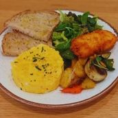 Scrambled Eggs Breakfast