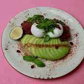 Avocado on Toast with Pesto