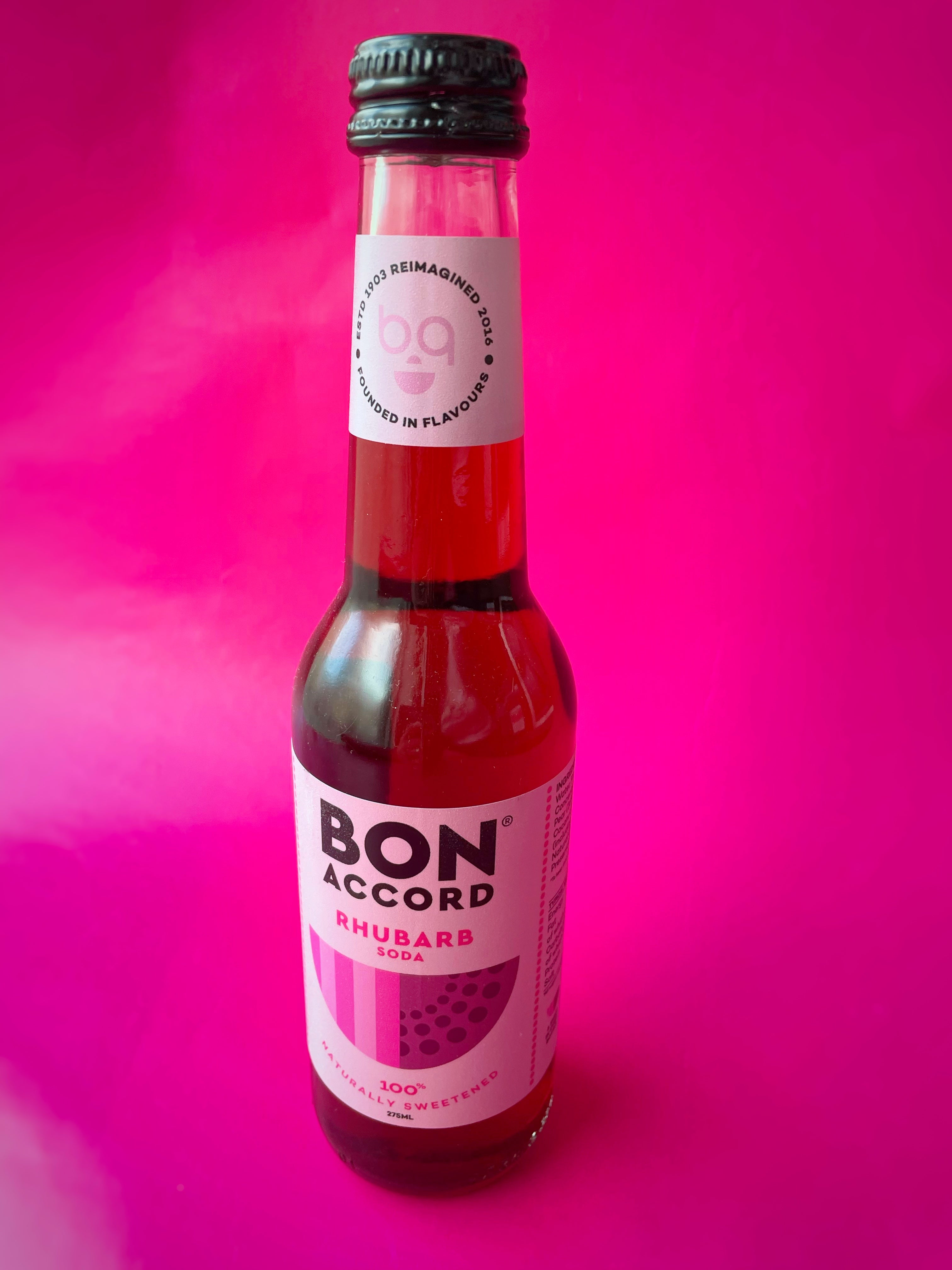 Bon Accord Rhubarb Soda