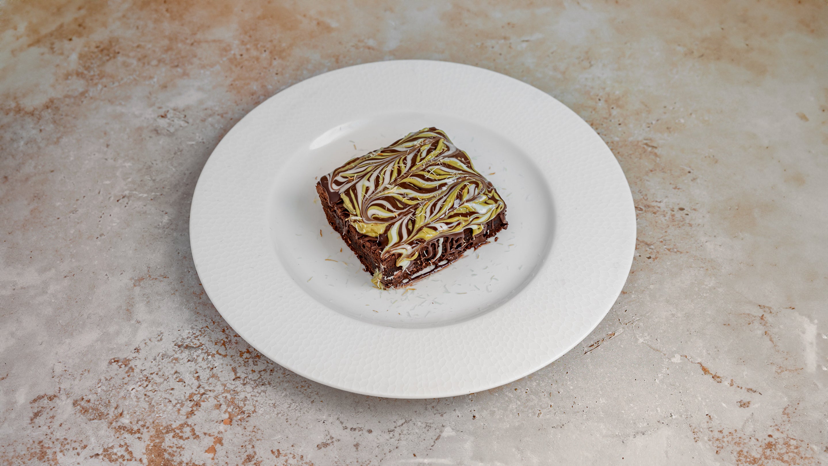 Dubai Pistachio Knafeh Brownie Bowl