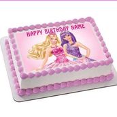 Barbie Day Cake 