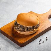 Mushroom Beef Burger