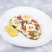 Avocado Toast And Egg