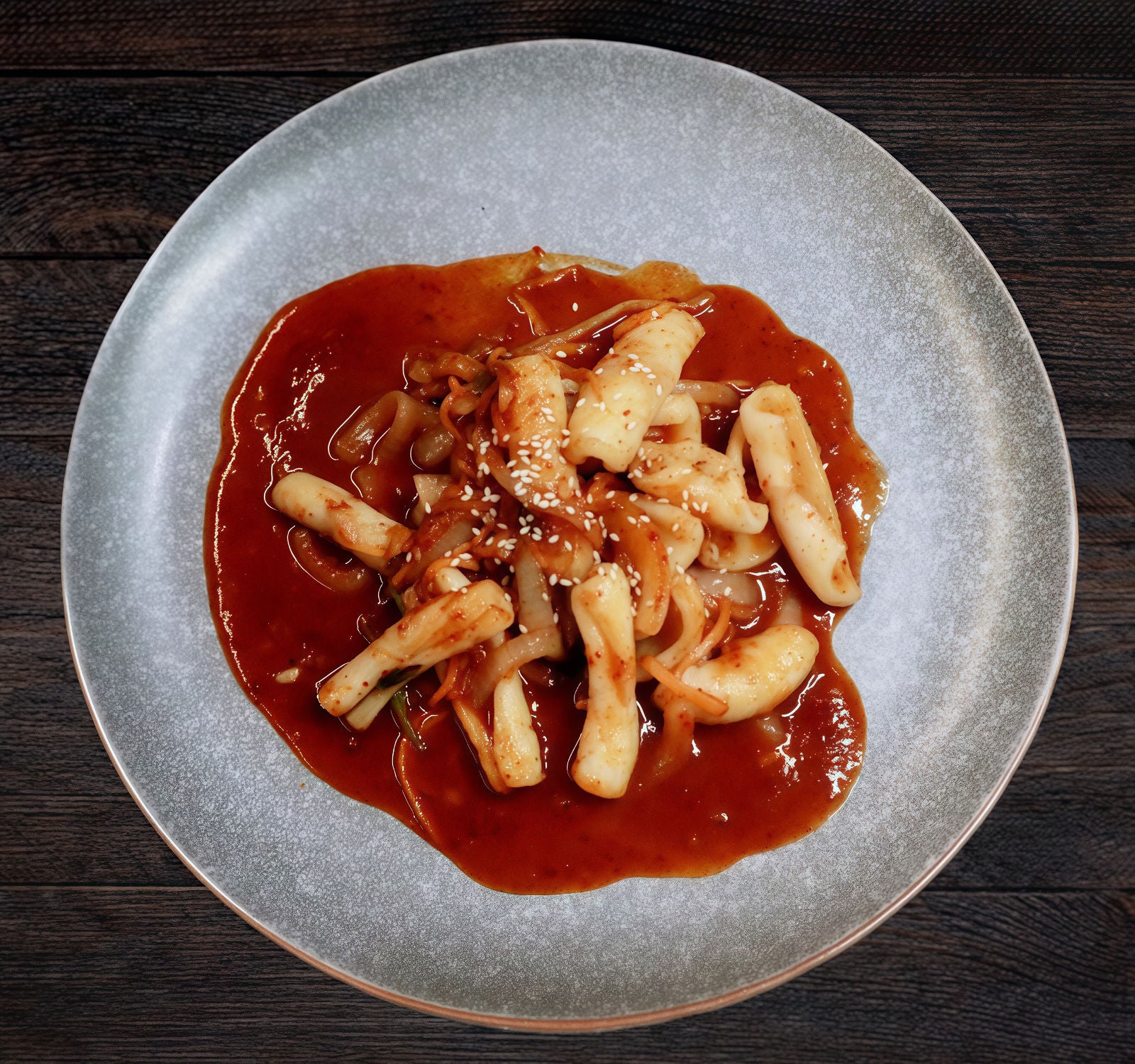 Ojingeo-bokkeum (Stir Fried Squid)