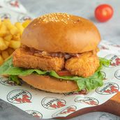 CRISPY HALLOUMI BURGER