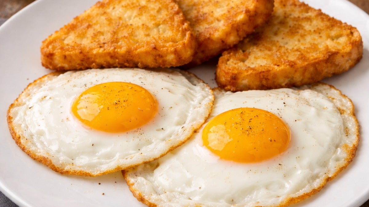 Hash Browns and Two Eggs