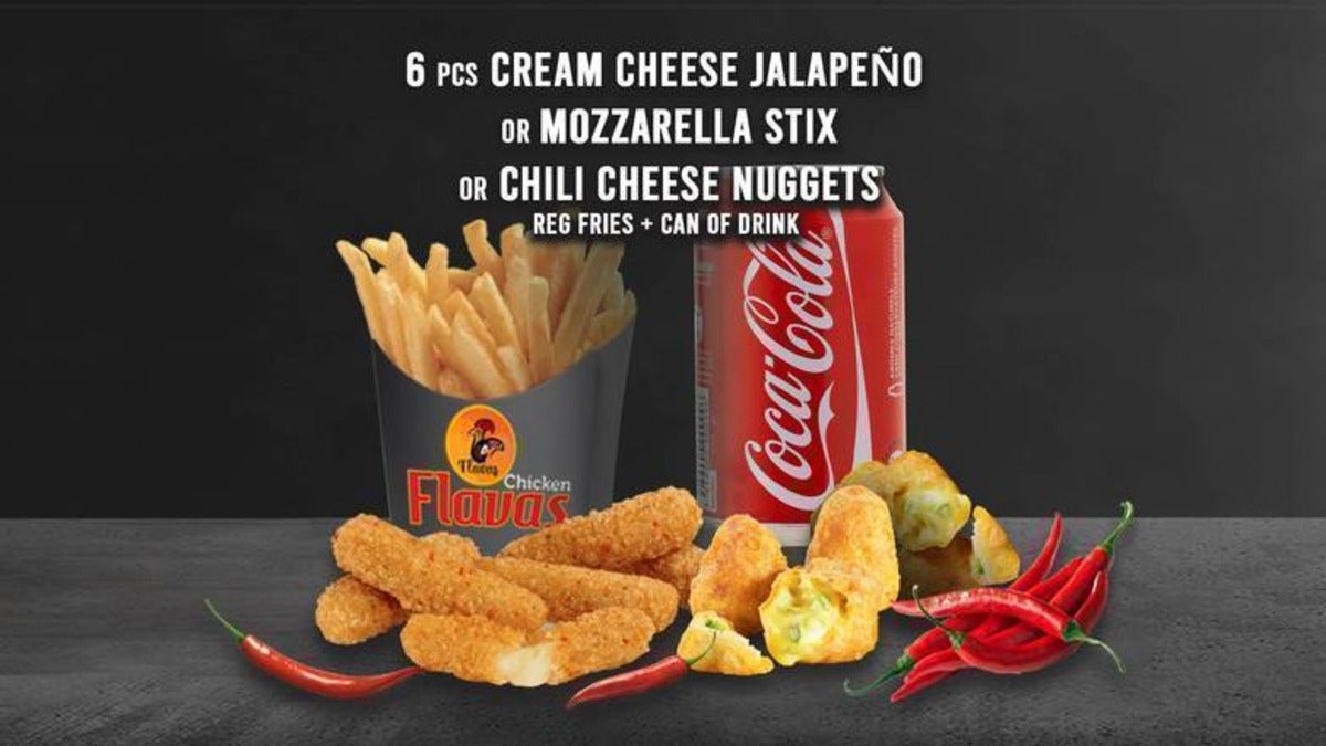 Chilli Cheese Nuggets Meal