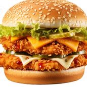 Double Mega Zinger Burger