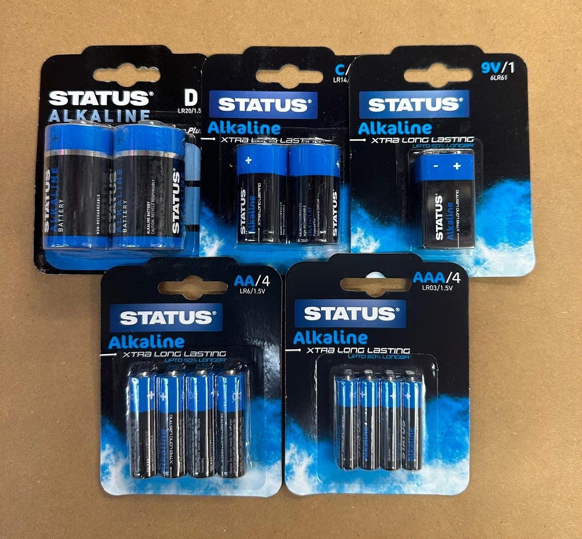 Status Batteries