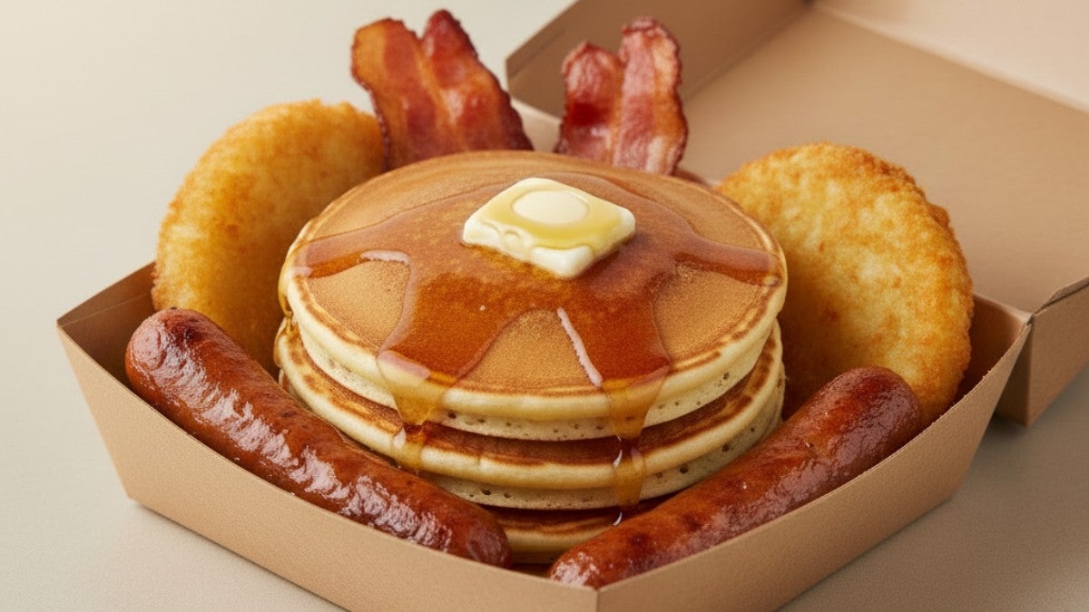 American Style Pancake Breakfast