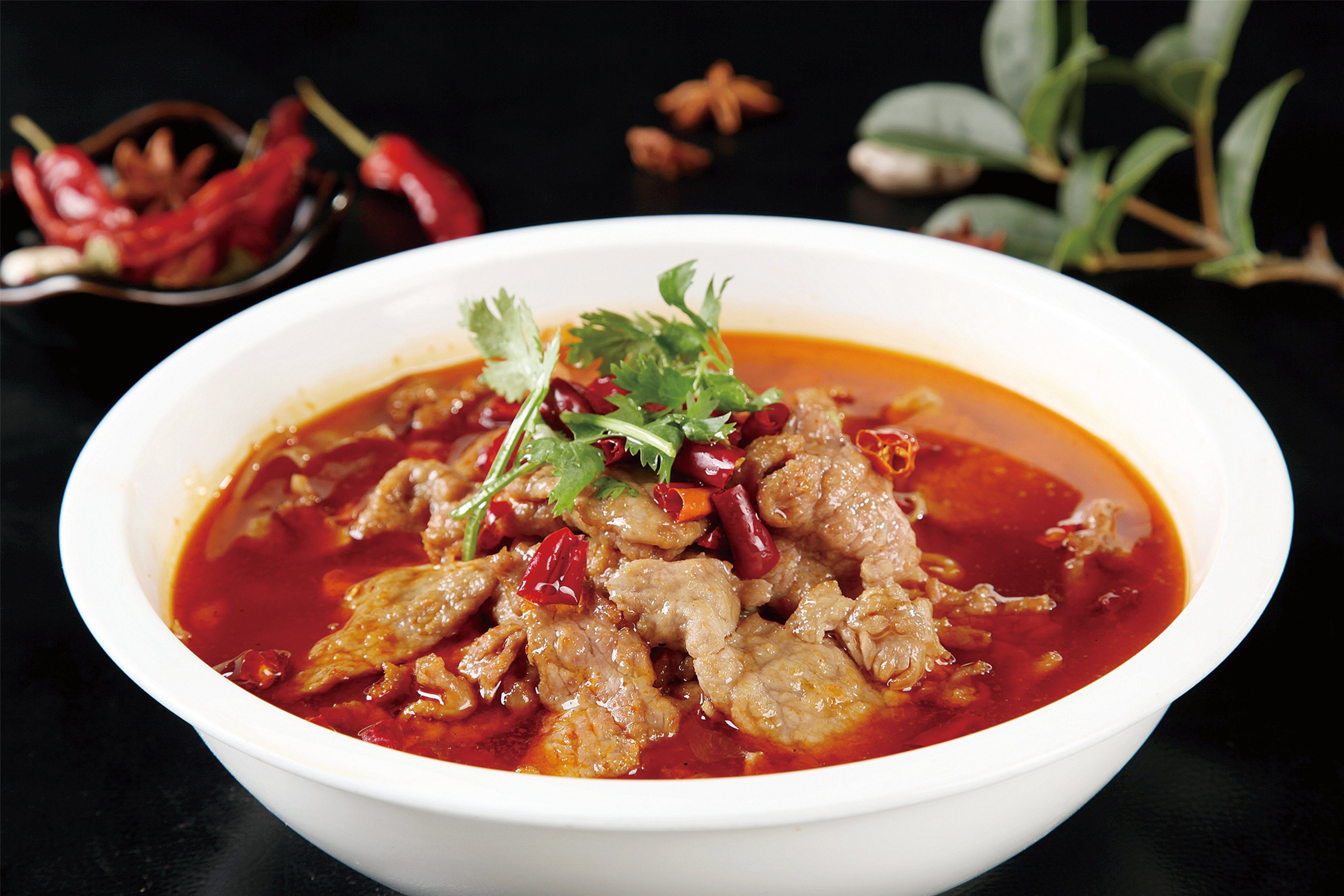 Water Boiled Beef in Chili Oil 水煮牛肉