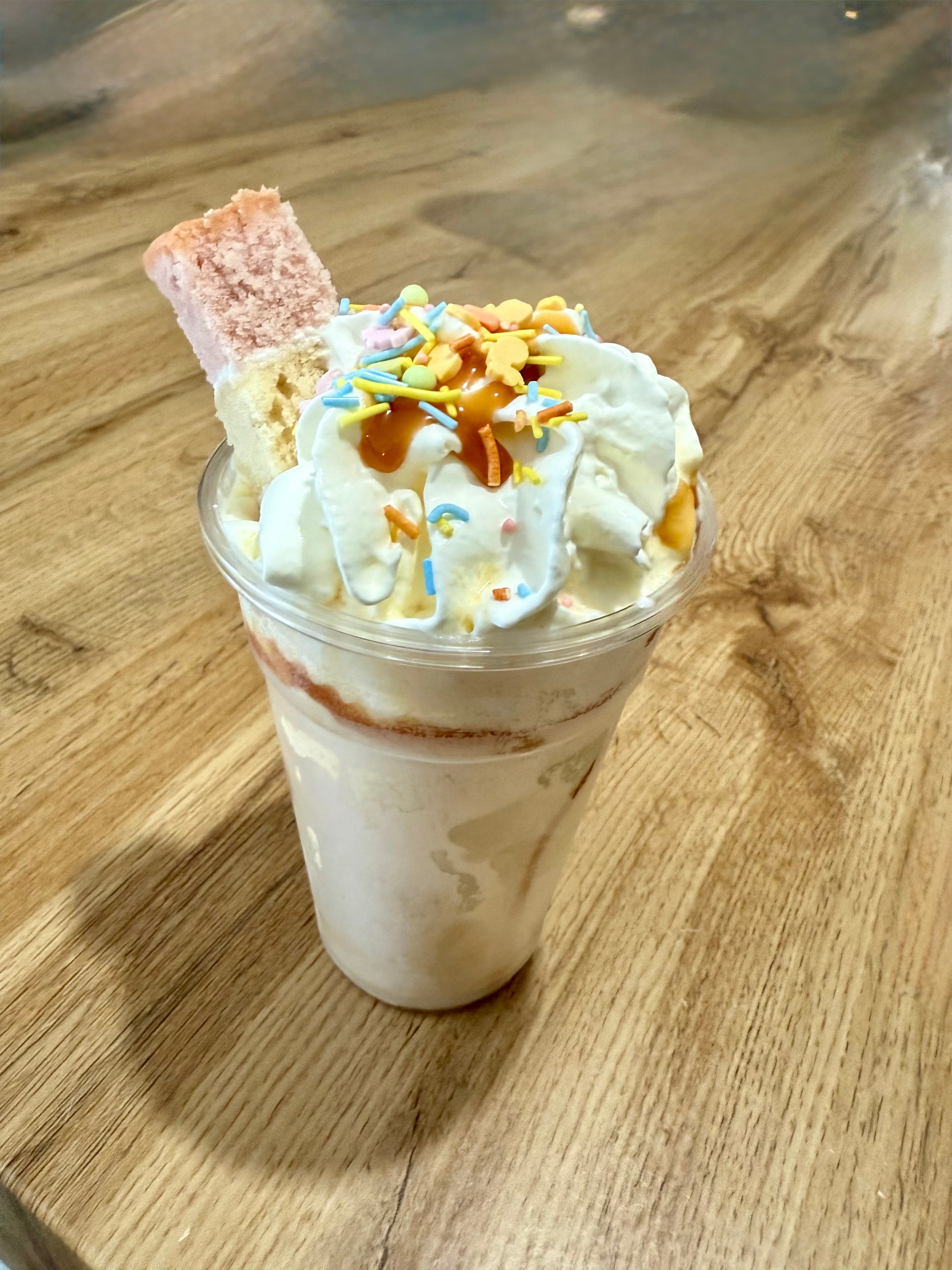 Angel cake shake