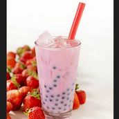 STRAWBERRY BUBBLE TEA