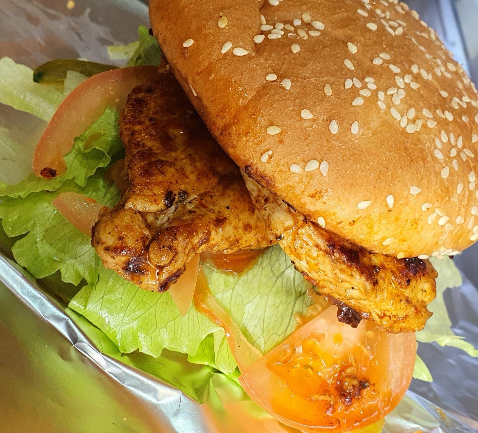 Chicken burger