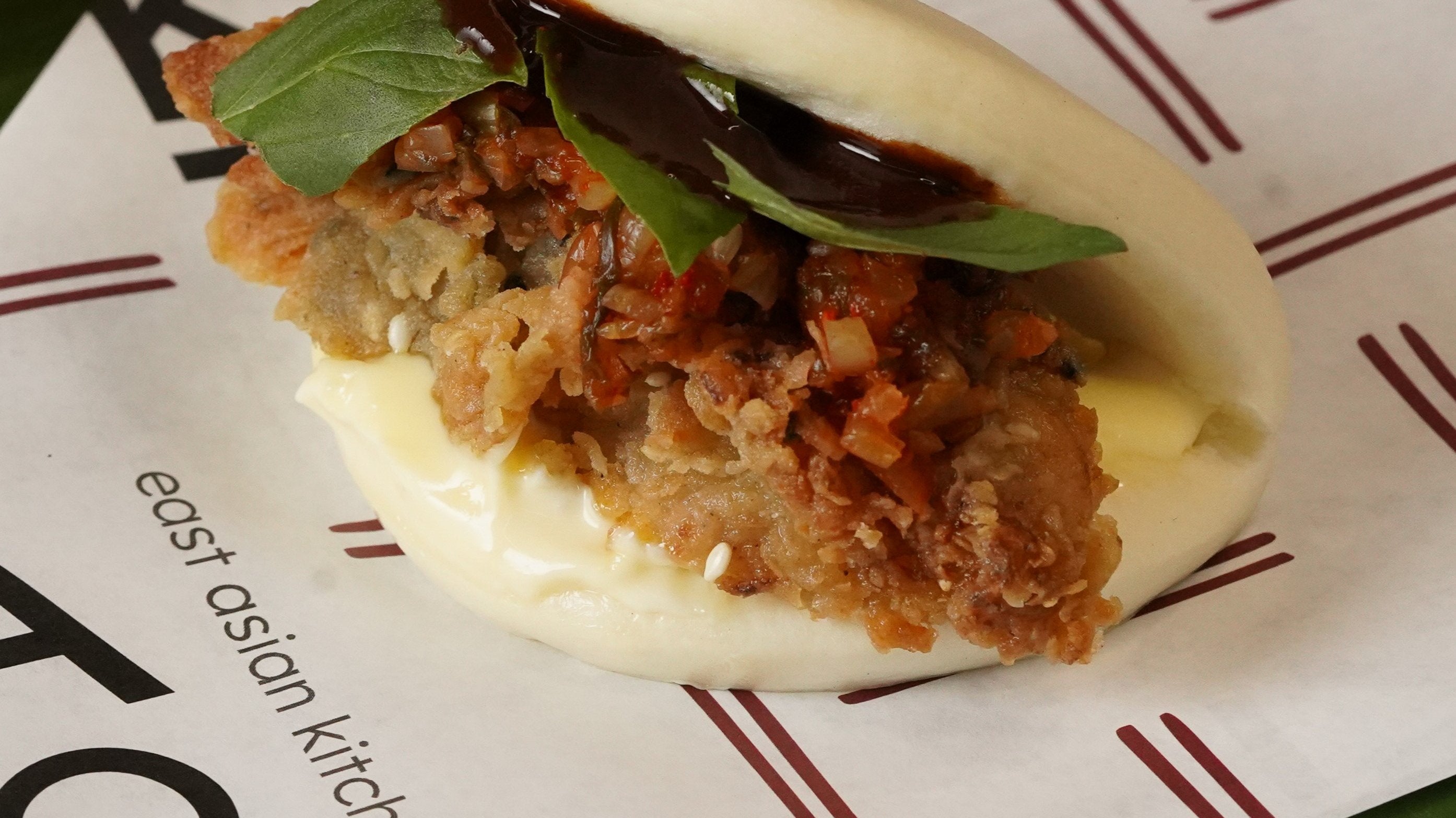 Korean Fried Chicken Bao