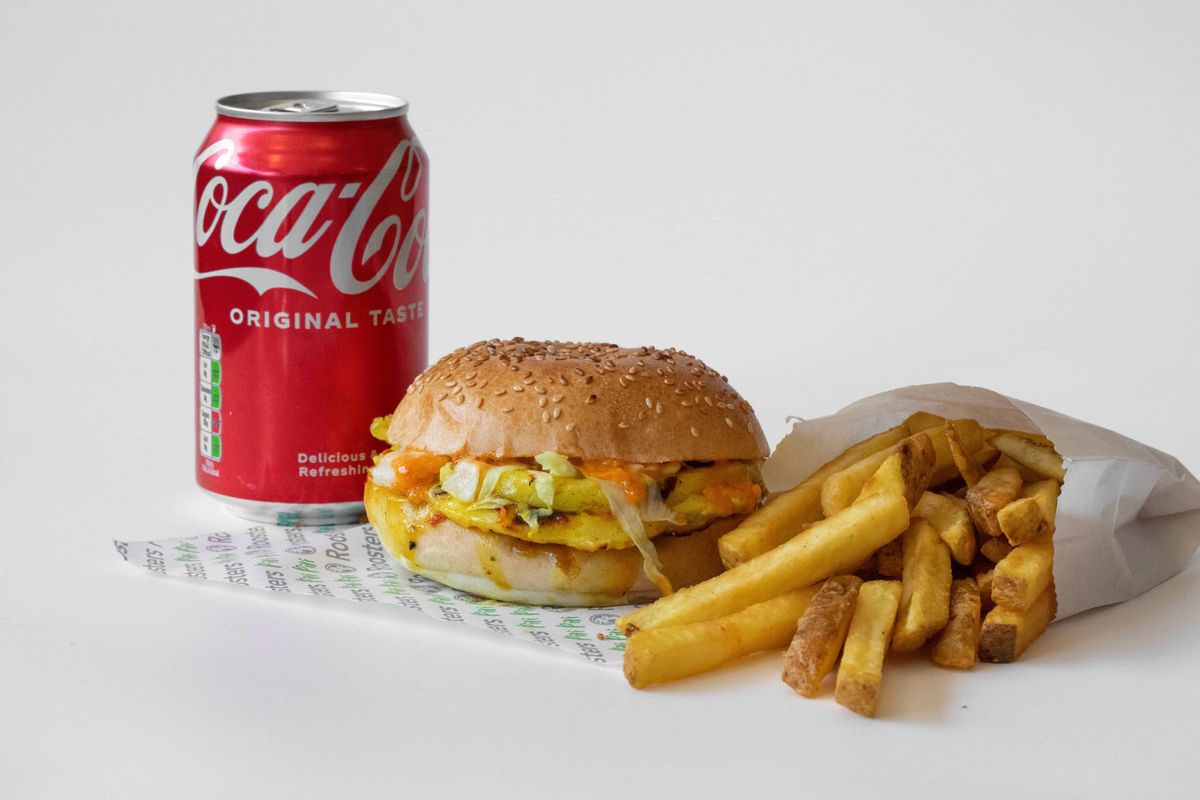 Halloumi Burger Meal