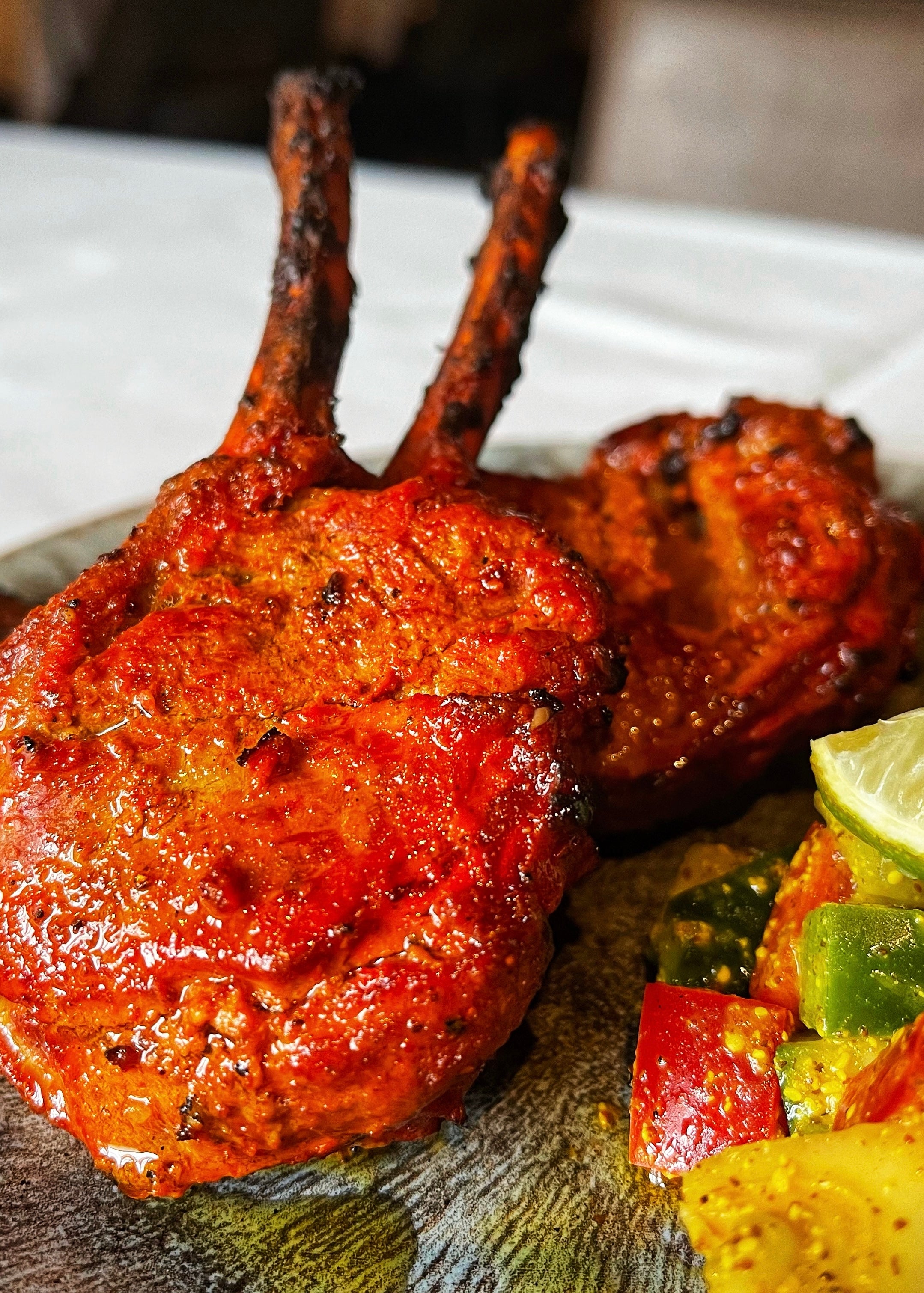 Ag-ni Fired Lamb Chops