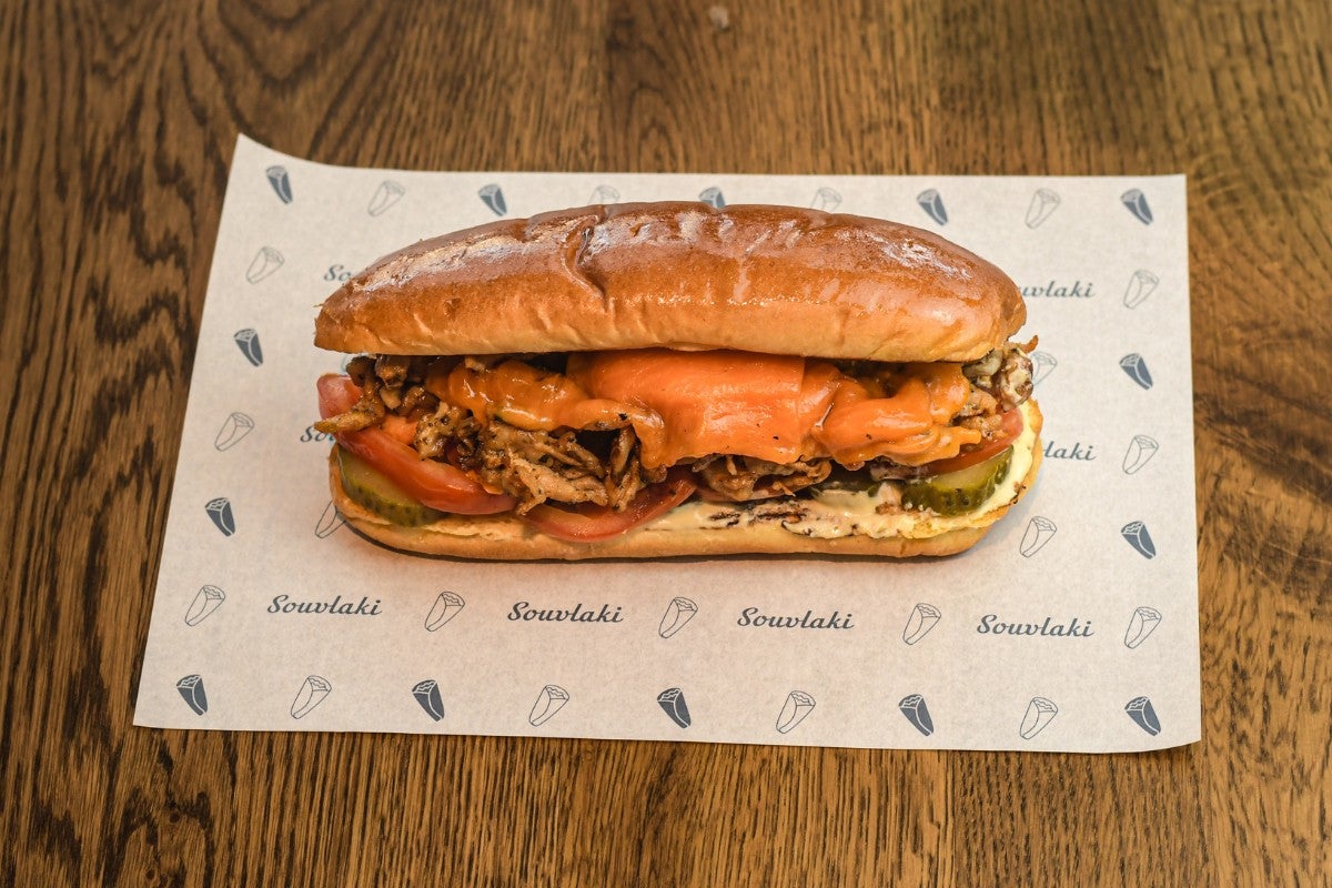 Chicken Gyros Sandwich