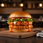 Buffalo Chicken Burger