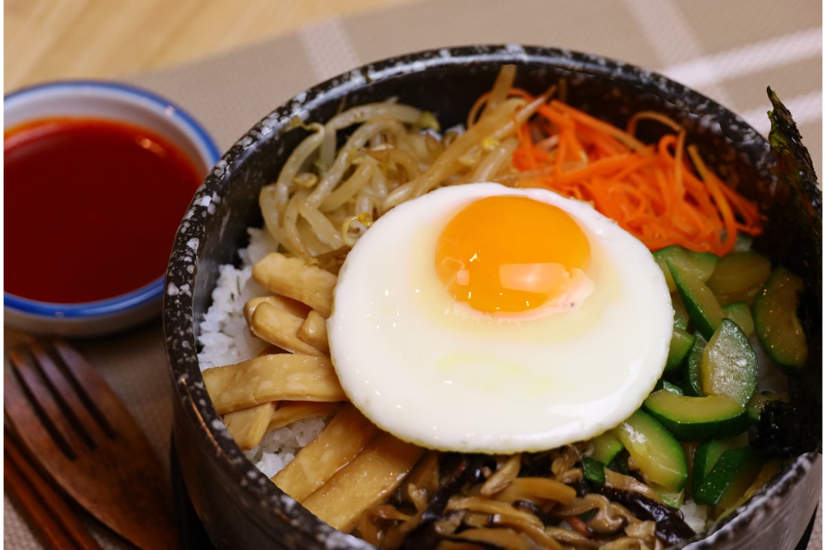 124 Tofu & Mushroom Bibimbap
