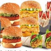 3 chicken burger + 2 zinger burger + 2 chilli porotta + 2 zinger wrap + chips + 1 big pepsi