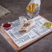 Kabab Meat Sandwich Meal