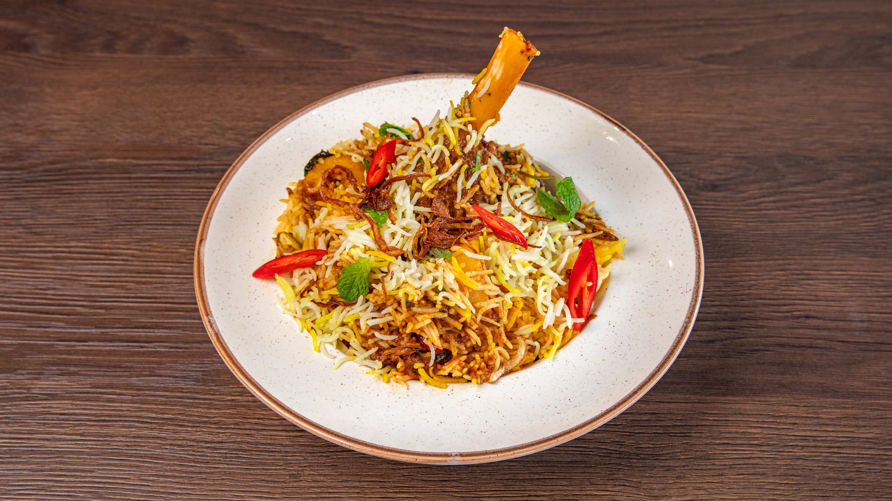 Lamb Shank Biryani