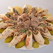 Arabic Meat Large Plate