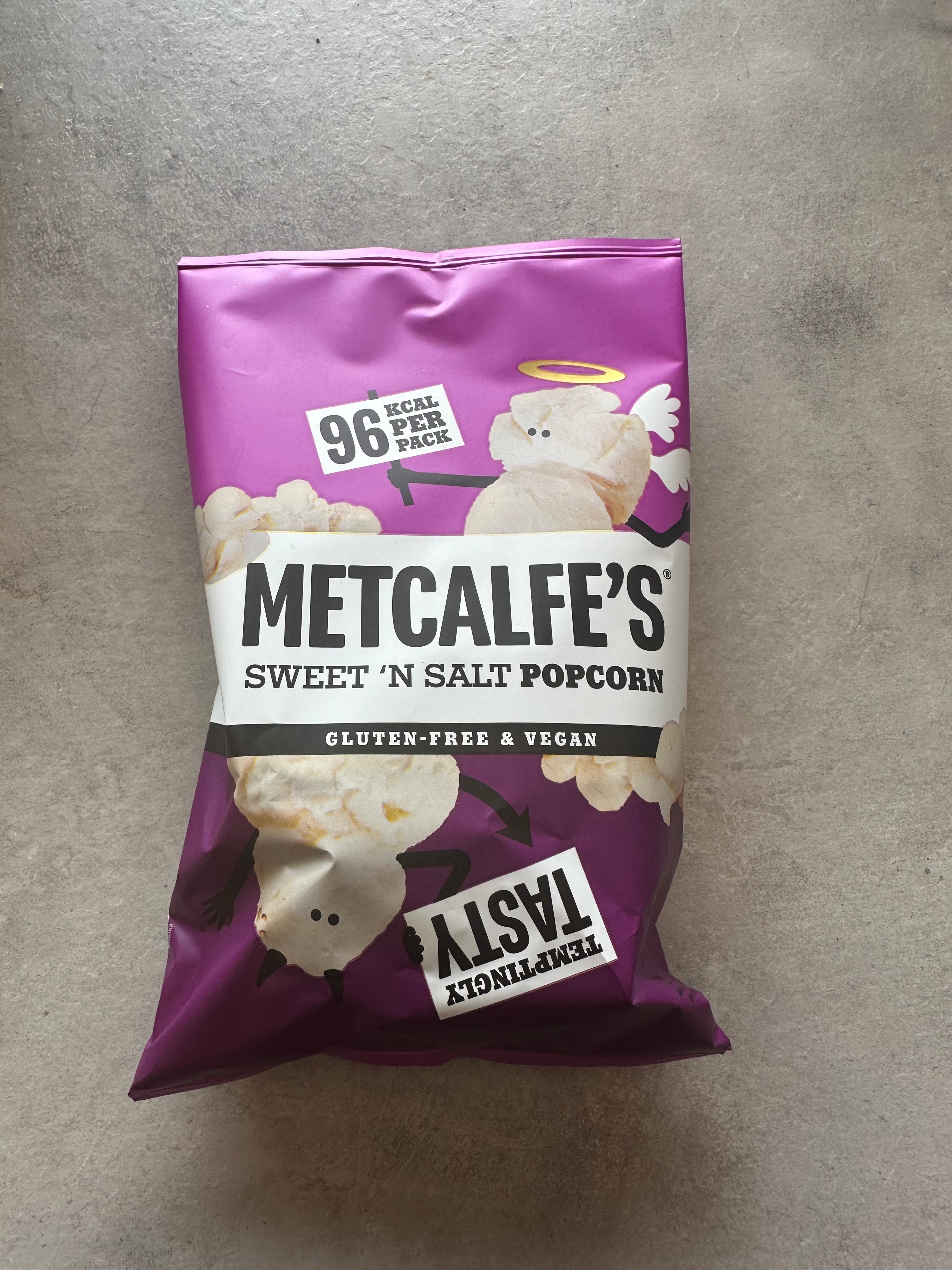 Popcorn sweet and salty