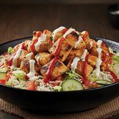 Chicken on Salad