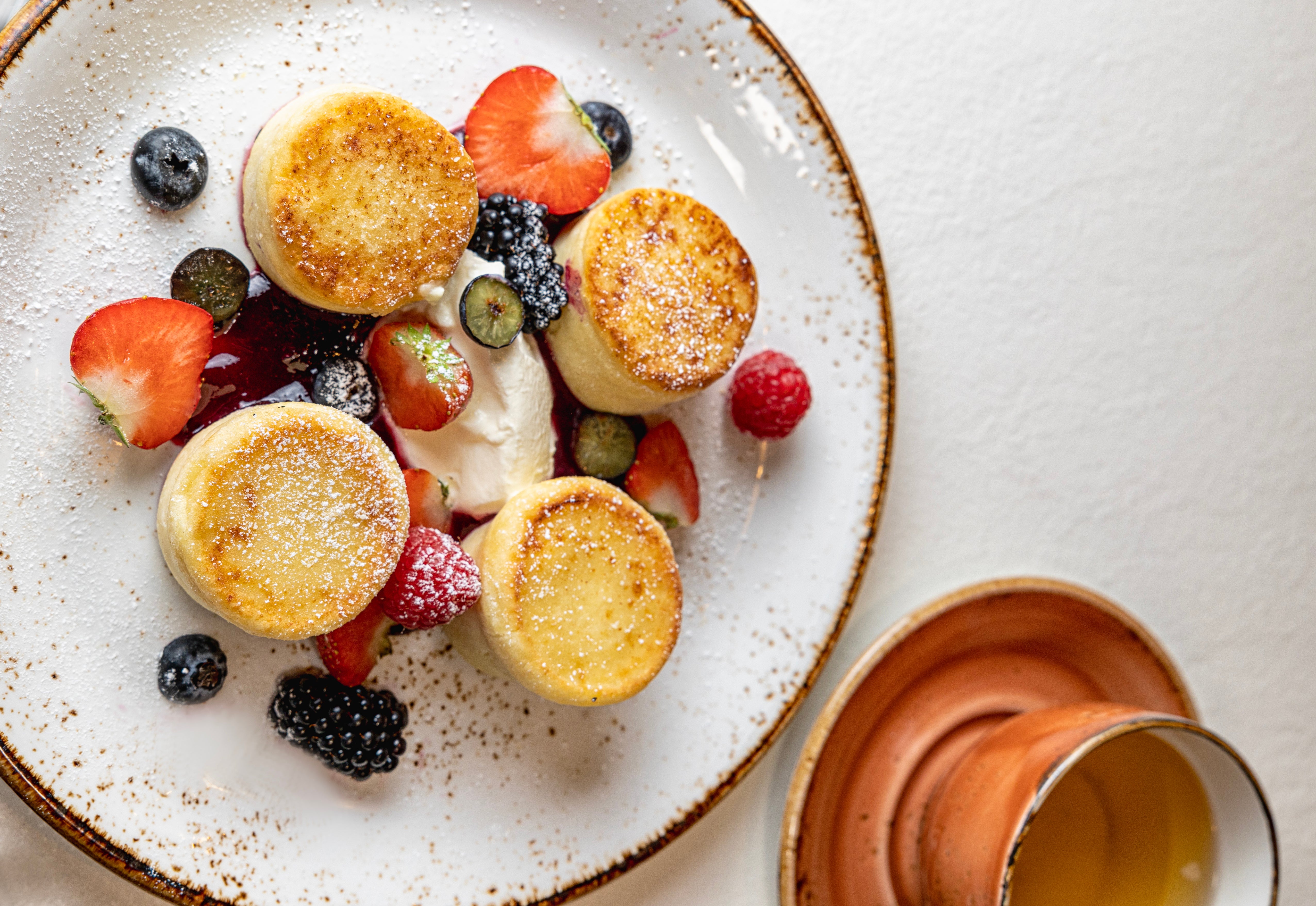 Farmer's Cheese Pancakes (V)